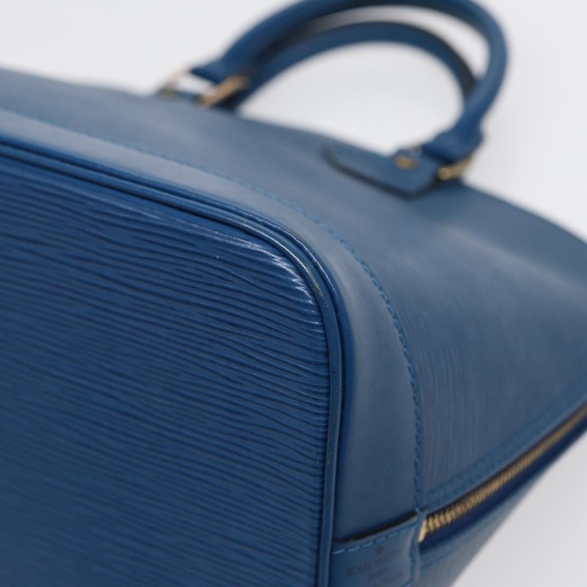 LOUIS VUITTON Epi Alma Hand Bag Toledo Blue M52145 LV 86063