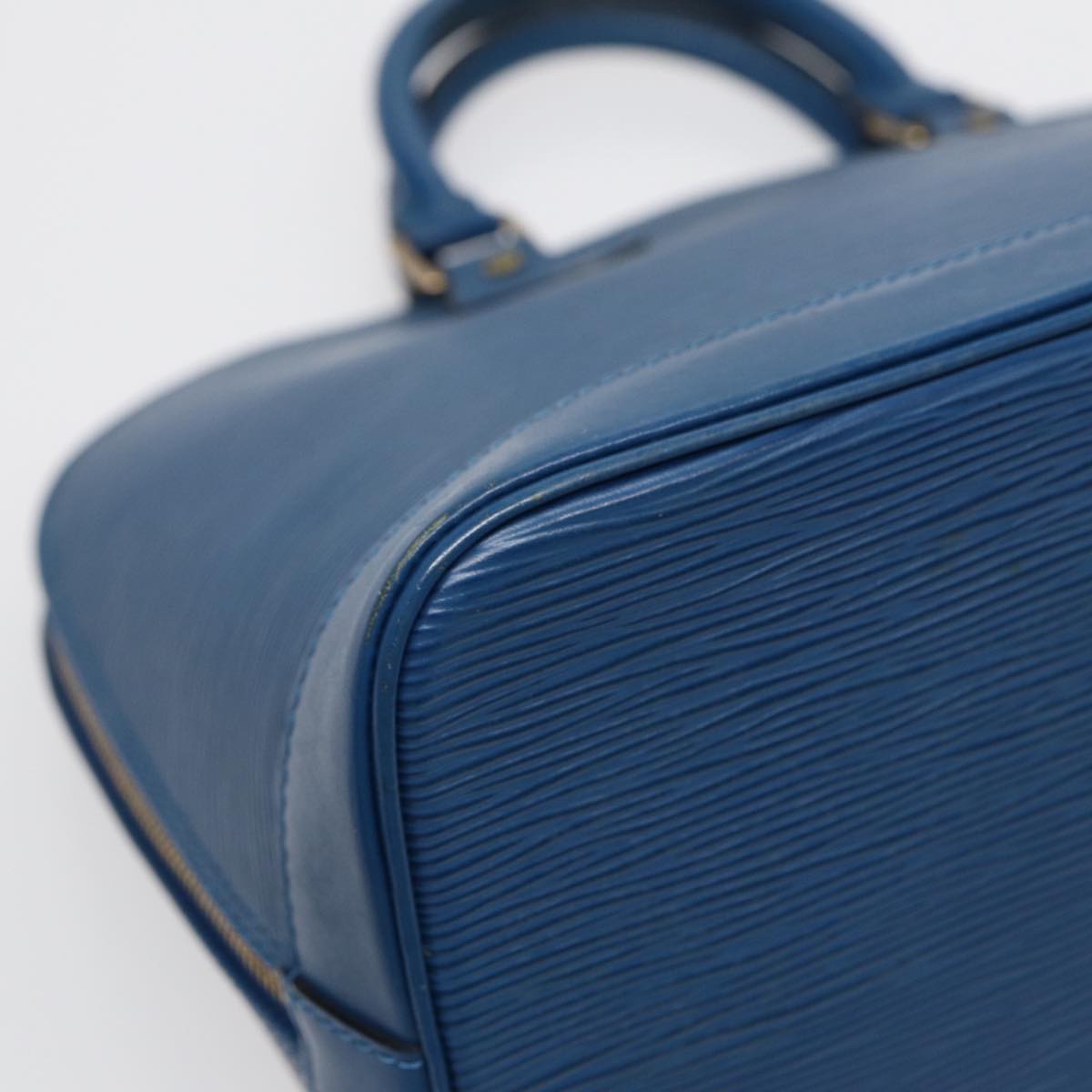 LOUIS VUITTON Epi Alma Hand Bag Toledo Blue M52145 LV 86063
