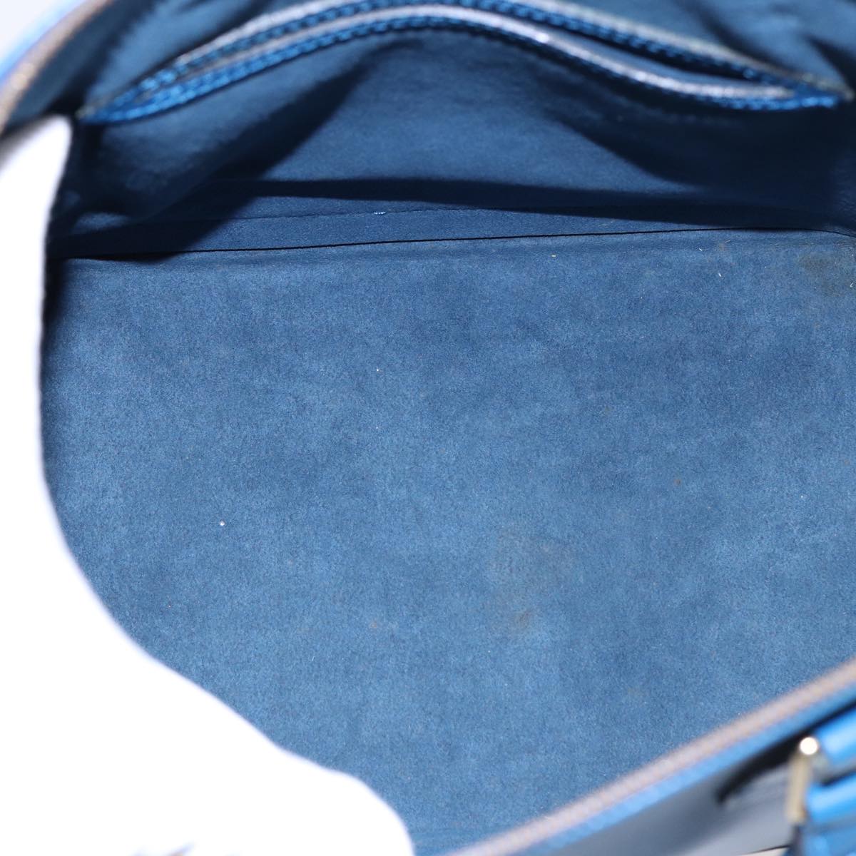 LOUIS VUITTON Epi Alma Hand Bag Toledo Blue M52145 LV 86063