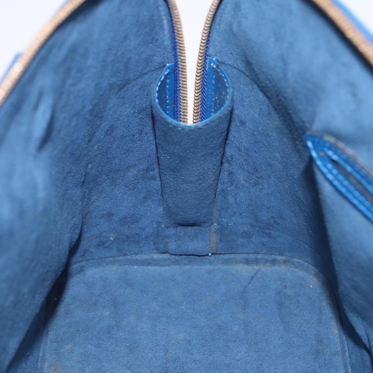 LOUIS VUITTON Epi Alma Hand Bag Toledo Blue M52145 LV 86063