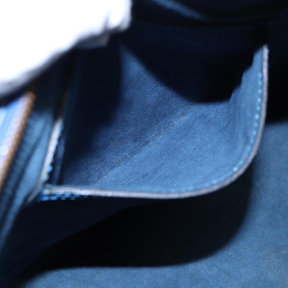 LOUIS VUITTON Epi Alma Hand Bag Toledo Blue M52145 LV 86063