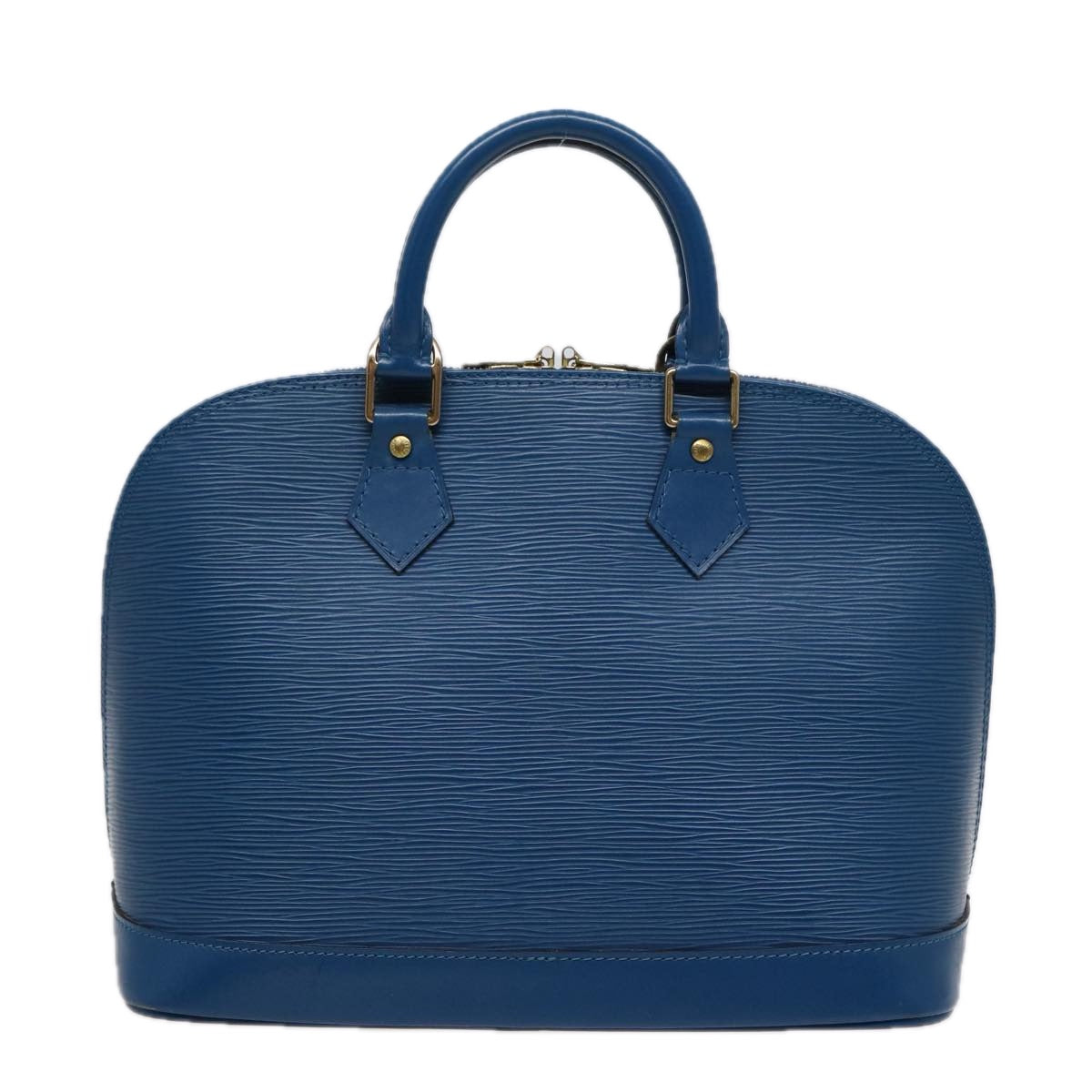 LOUIS VUITTON Epi Alma Hand Bag Toledo Blue M52145 LV 86063