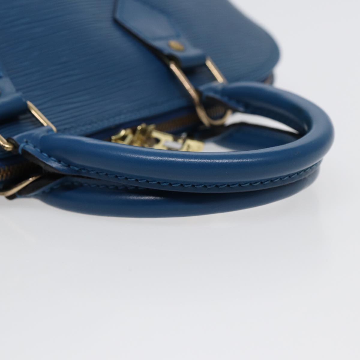 LOUIS VUITTON Epi Alma Hand Bag Toledo Blue M52145 LV 86063