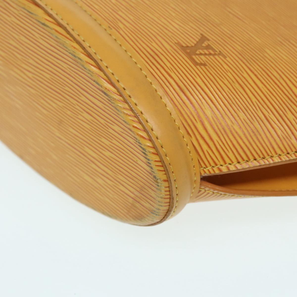 LOUIS VUITTON Epi Saint Jacques Hand Bag Yellow M52279 LV 86065