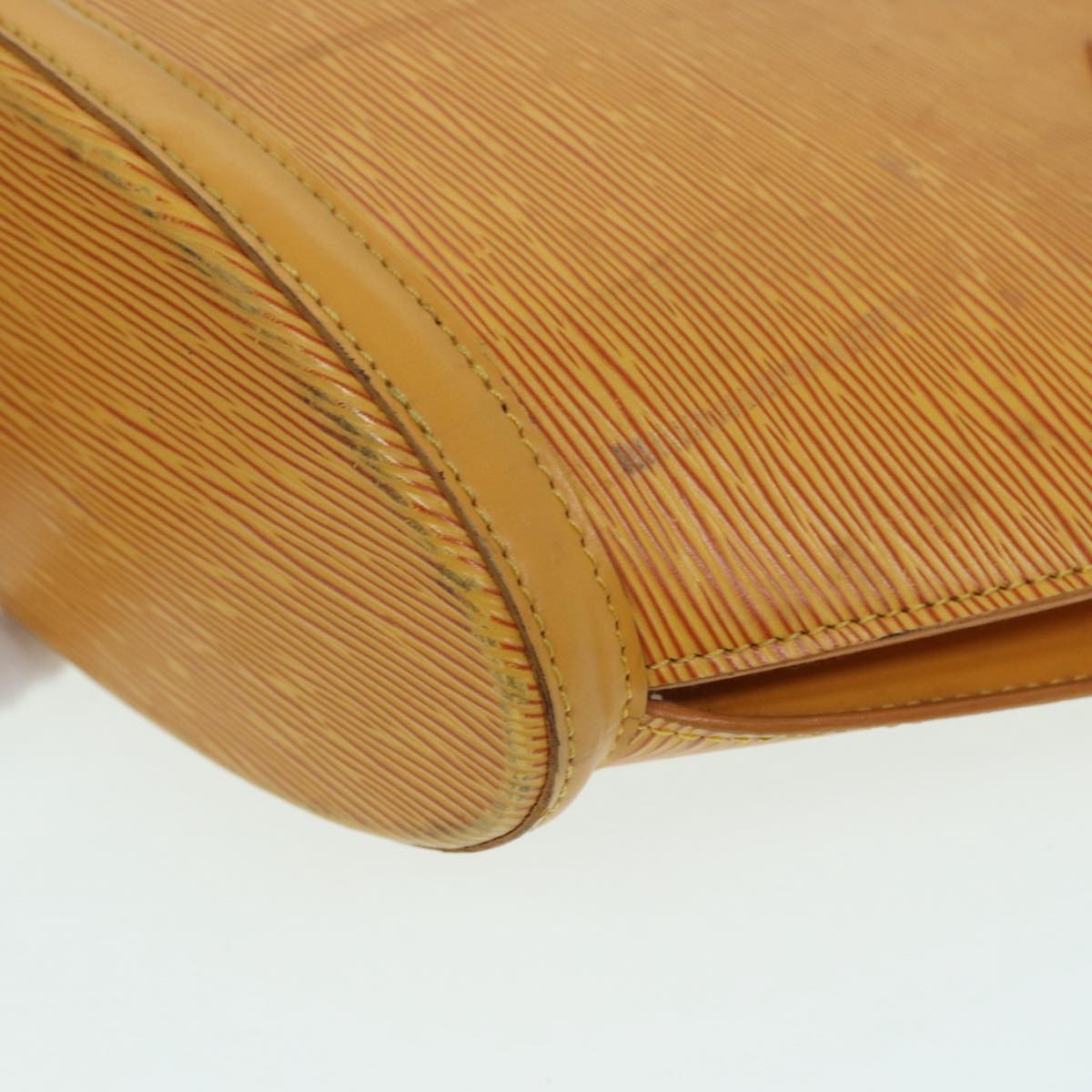 LOUIS VUITTON Epi Saint Jacques Hand Bag Yellow M52279 LV 86065