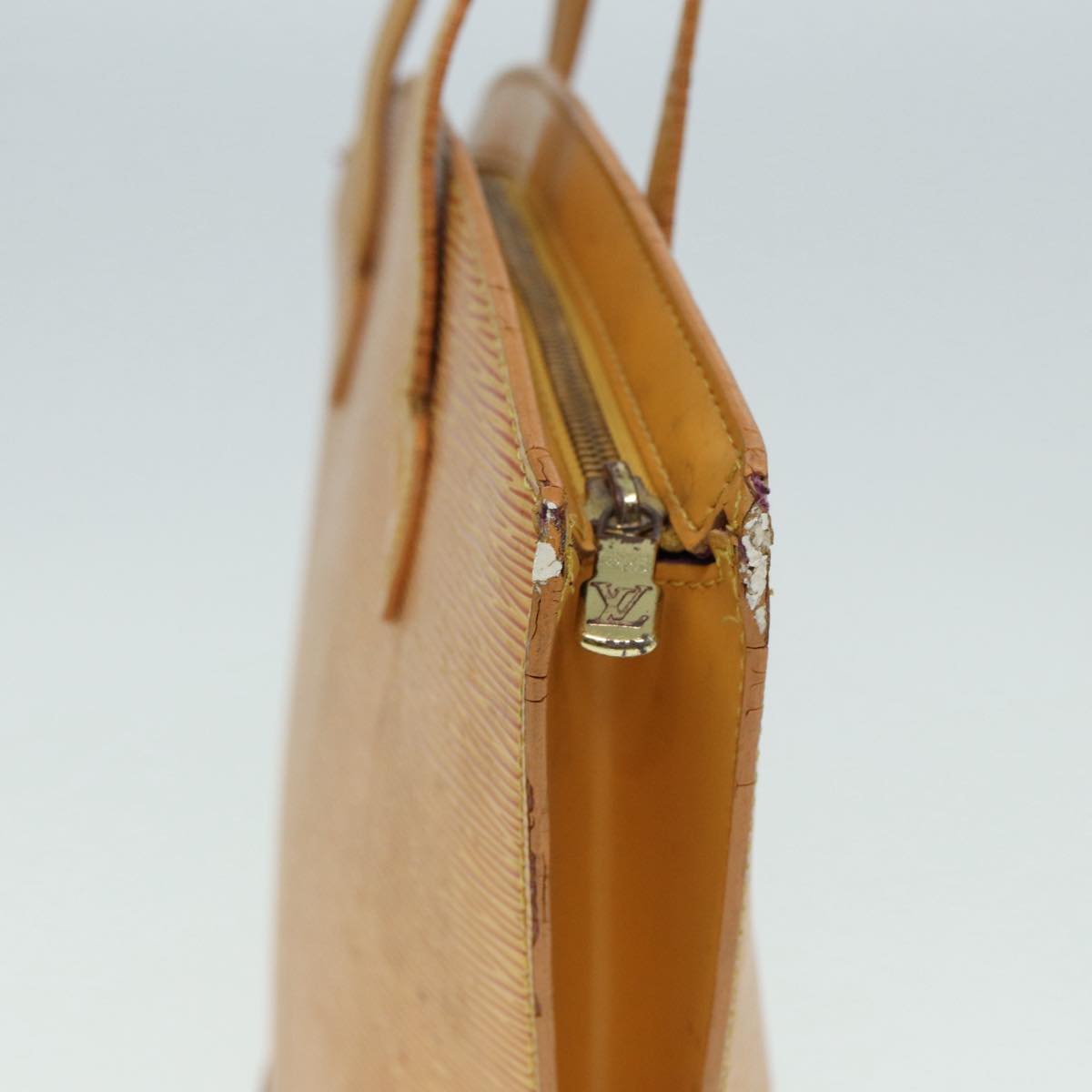 LOUIS VUITTON Epi Saint Jacques Hand Bag Yellow M52279 LV 86065