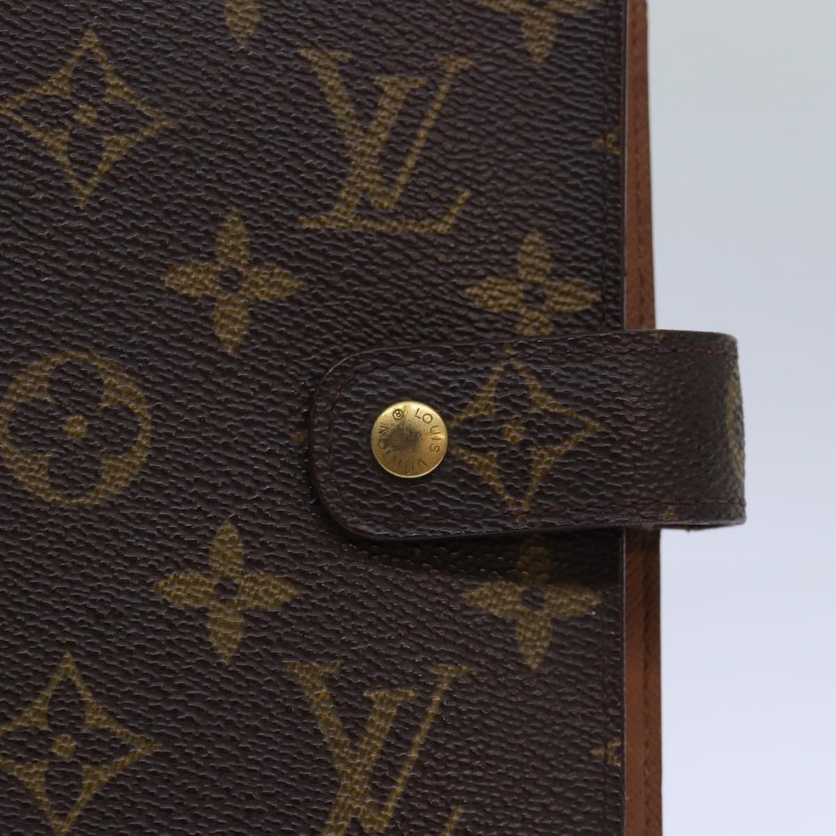 LOUIS VUITTON Monogram Agenda MM Day Planner Cover R20105 LV 86093