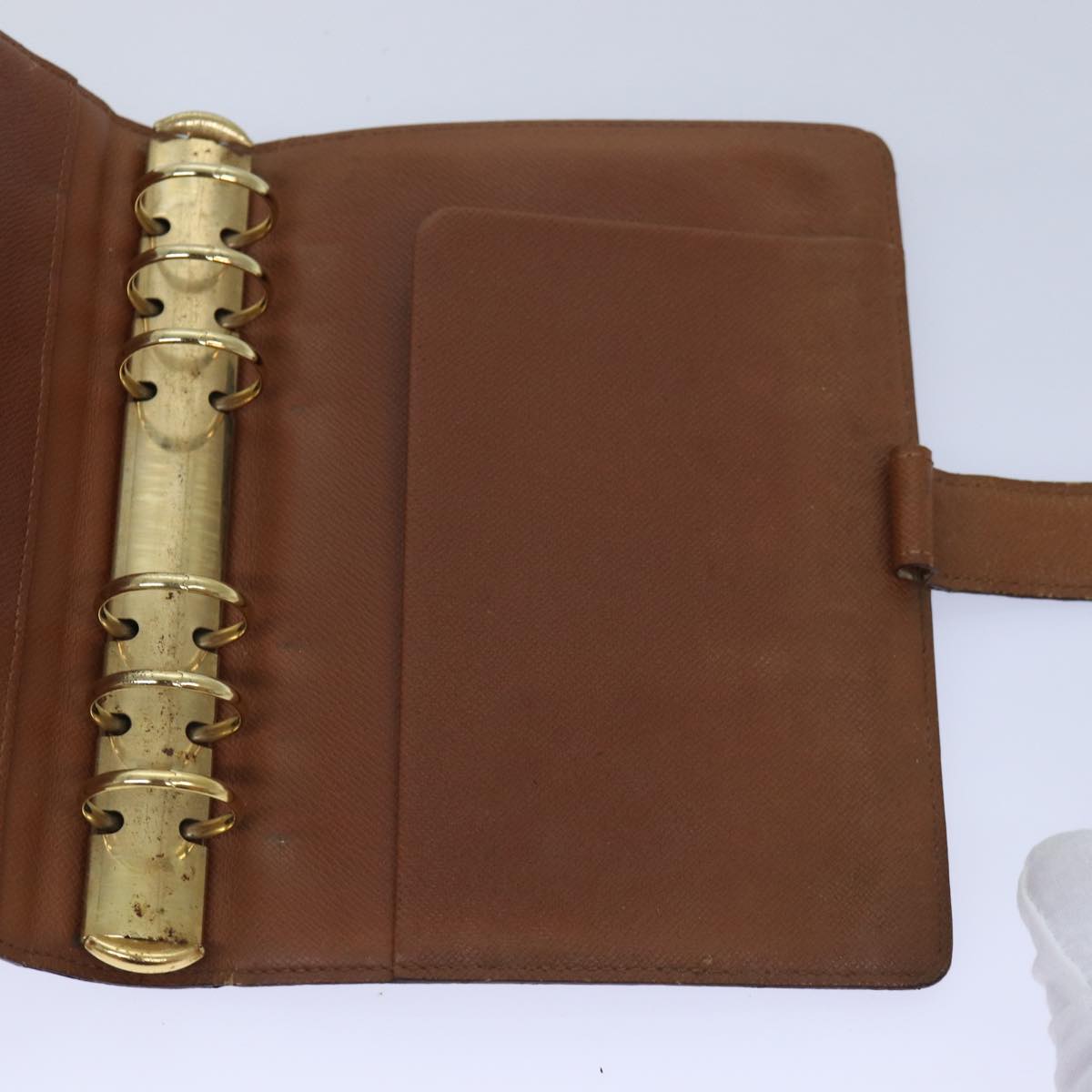 LOUIS VUITTON Monogram Agenda MM Day Planner Cover R20105 LV 86093