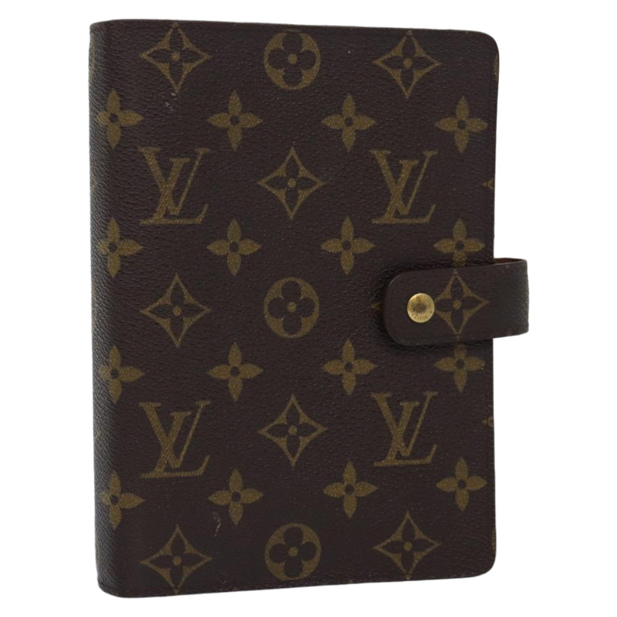 LOUIS VUITTON Monogram Agenda MM Day Planner Cover R20105 LV 86093