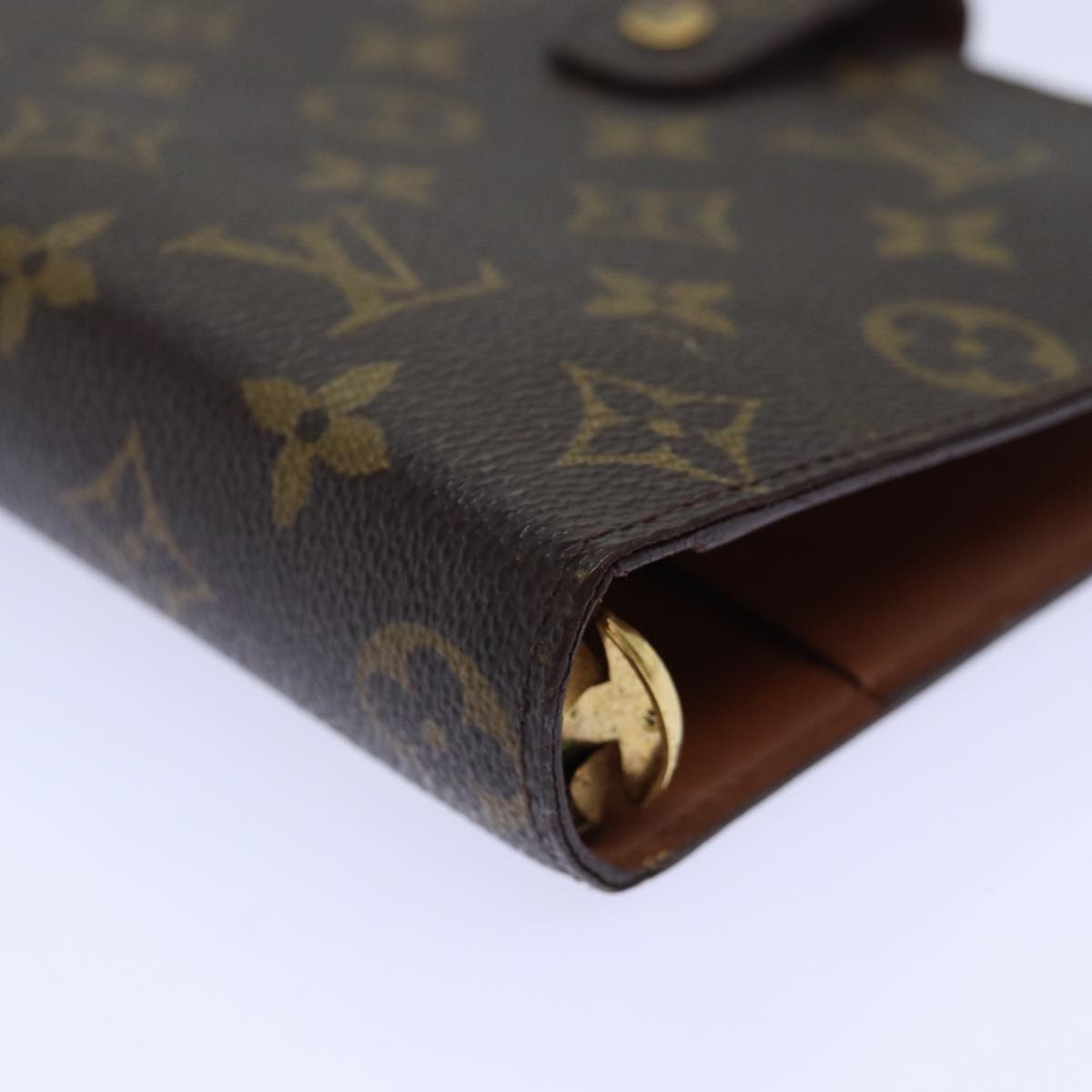 LOUIS VUITTON Monogram Agenda MM Day Planner Cover R20105 LV 86093