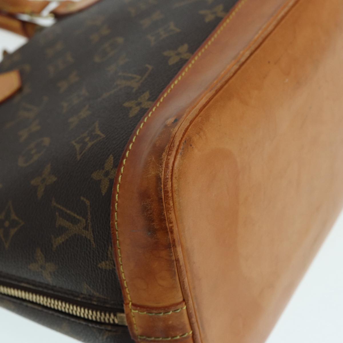 LOUIS VUITTON Monogram Alma Hand Bag M51130 LV 86114