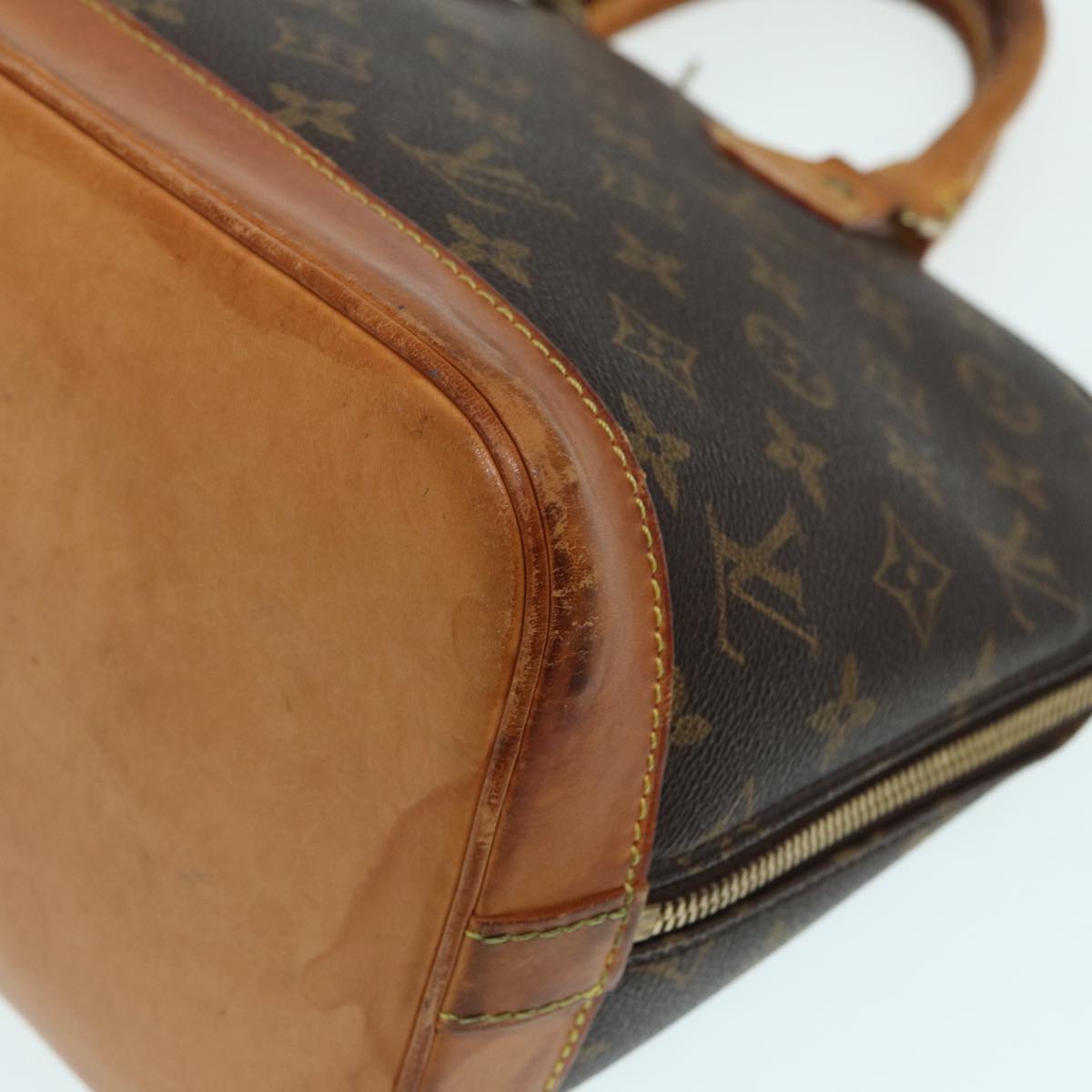 LOUIS VUITTON Monogram Alma Hand Bag M51130 LV 86114