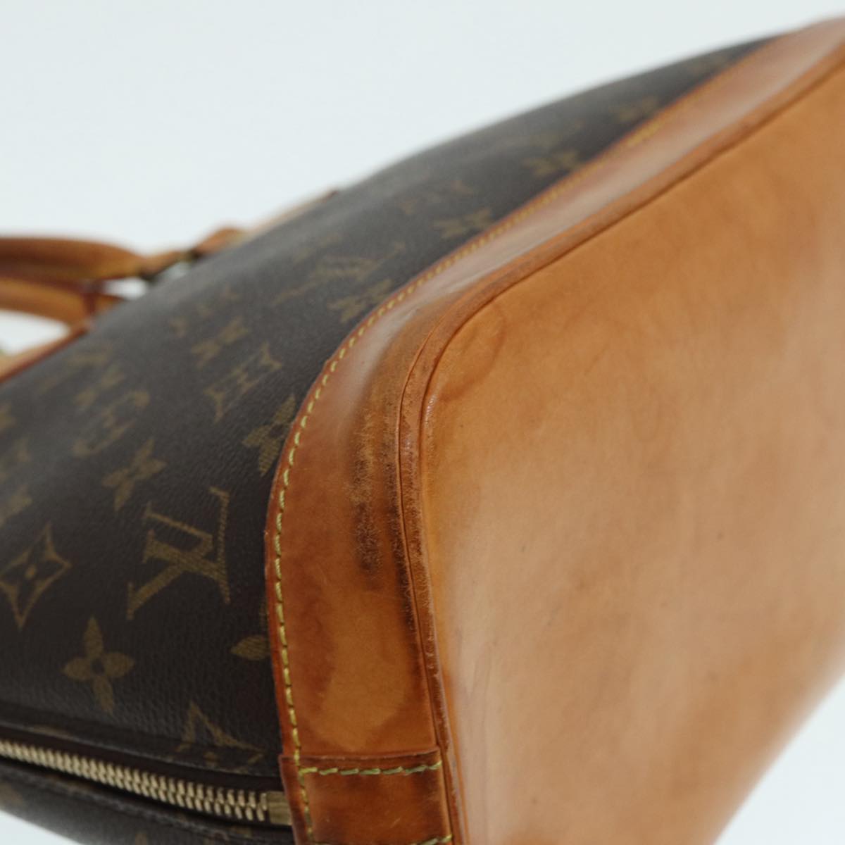 LOUIS VUITTON Monogram Alma Hand Bag M51130 LV 86114