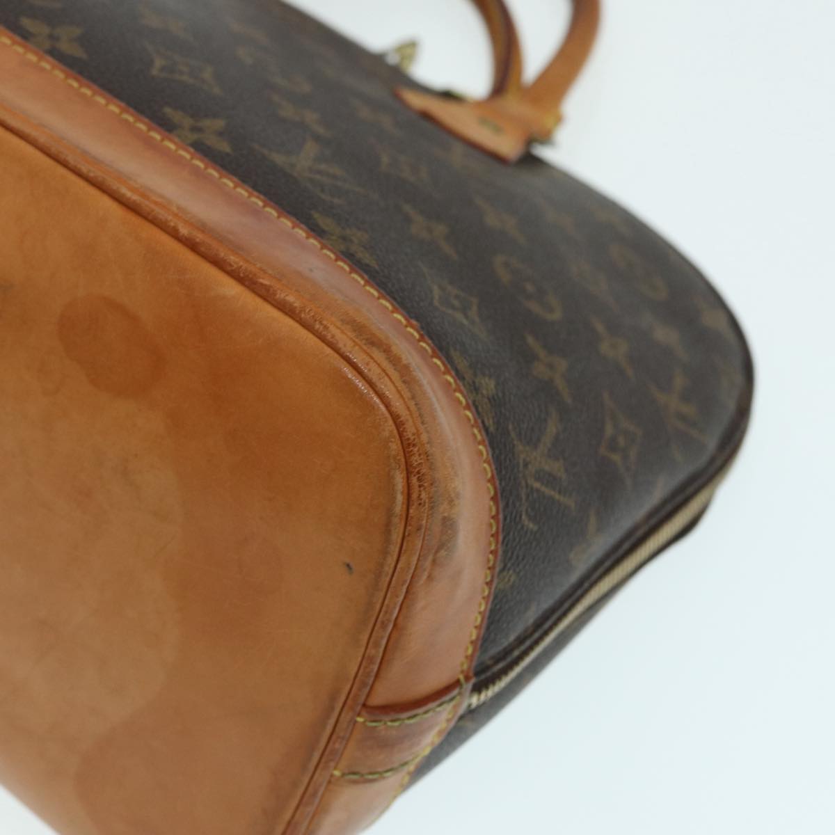 LOUIS VUITTON Monogram Alma Hand Bag M51130 LV 86114