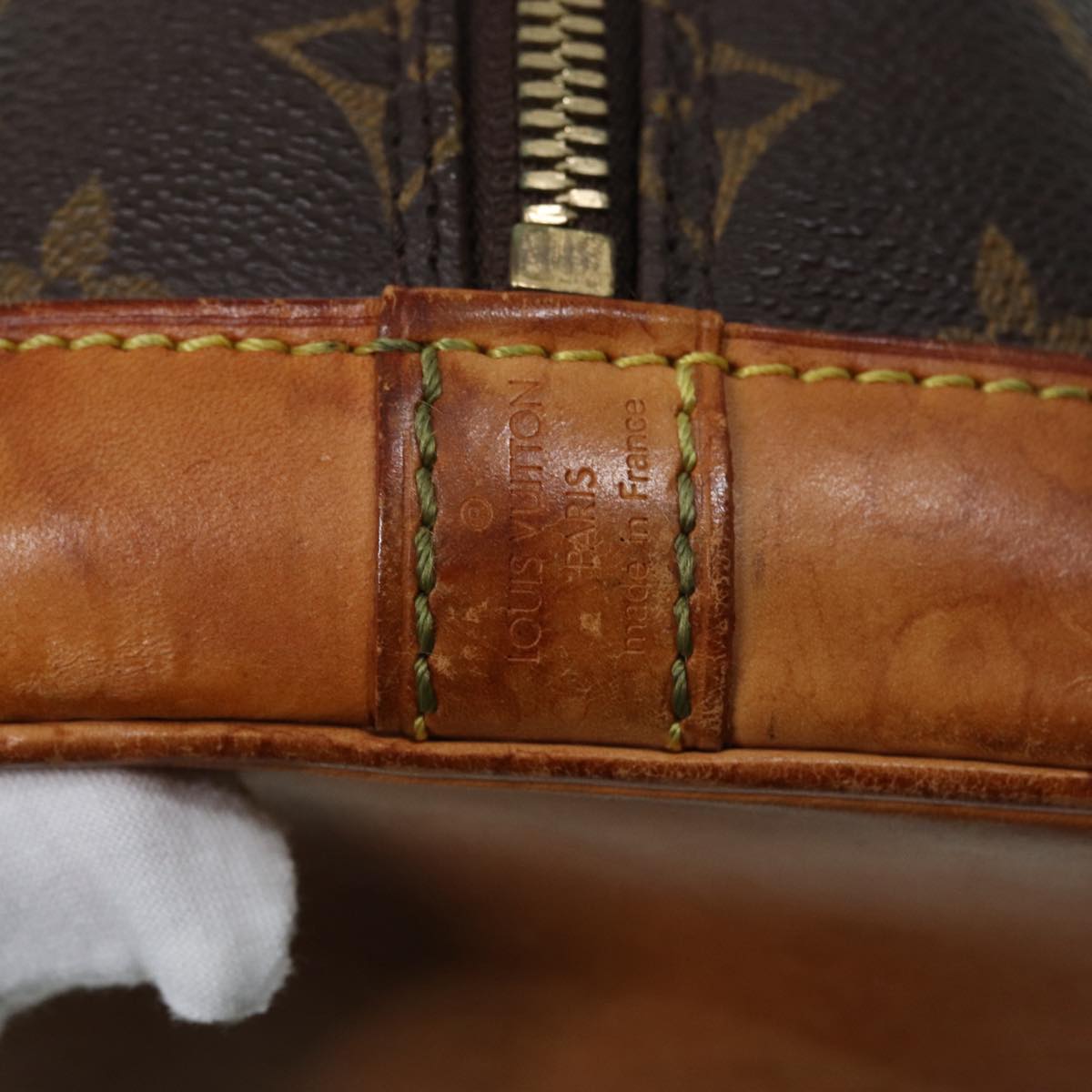 LOUIS VUITTON Monogram Alma Hand Bag M51130 LV 86114
