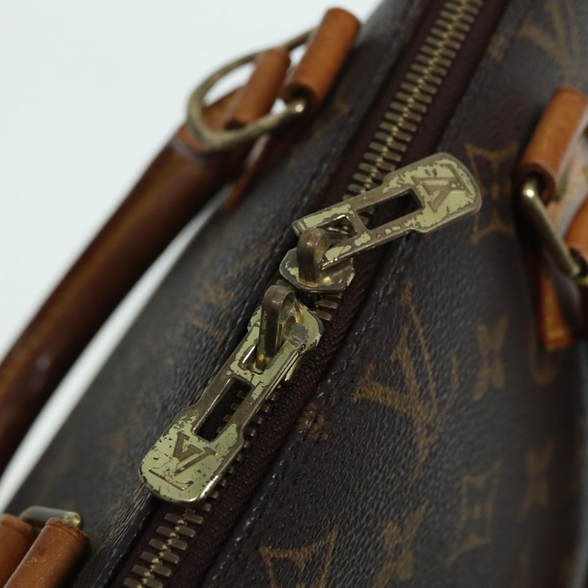 LOUIS VUITTON Monogram Alma Hand Bag M51130 LV 86114