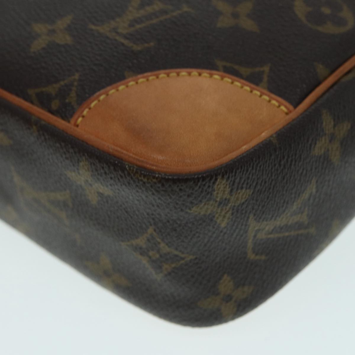 LOUIS VUITTON Monogram Compiegne 28 Clutch Bag M51845 LV 86121