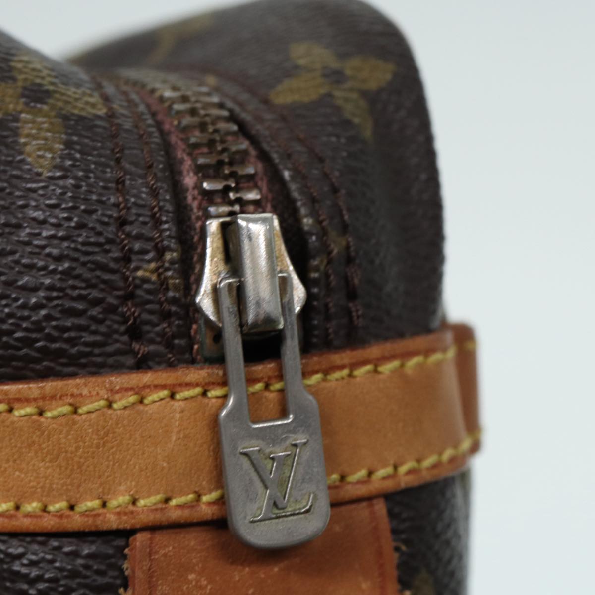LOUIS VUITTON Monogram Compiegne 28 Clutch Bag M51845 LV 86121