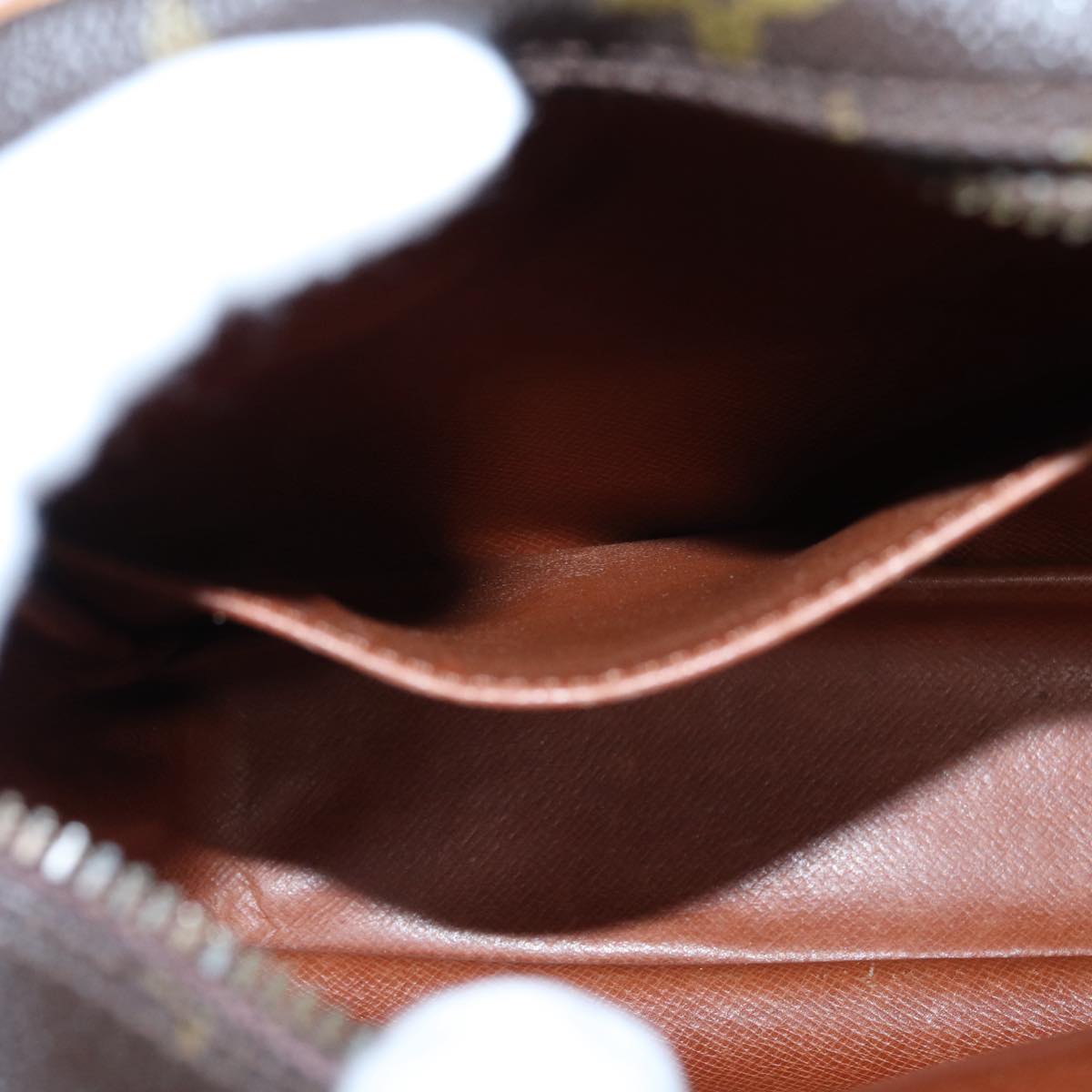LOUIS VUITTON Monogram Compiegne 28 Clutch Bag M51845 LV 86121