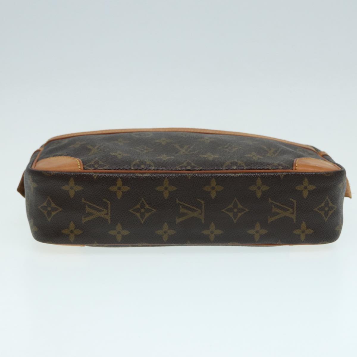 LOUIS VUITTON Monogram Compiegne 28 Clutch Bag M51845 LV 86121