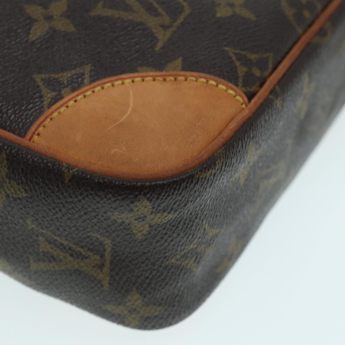 LOUIS VUITTON Monogram Compiegne 28 Clutch Bag M51845 LV 86121