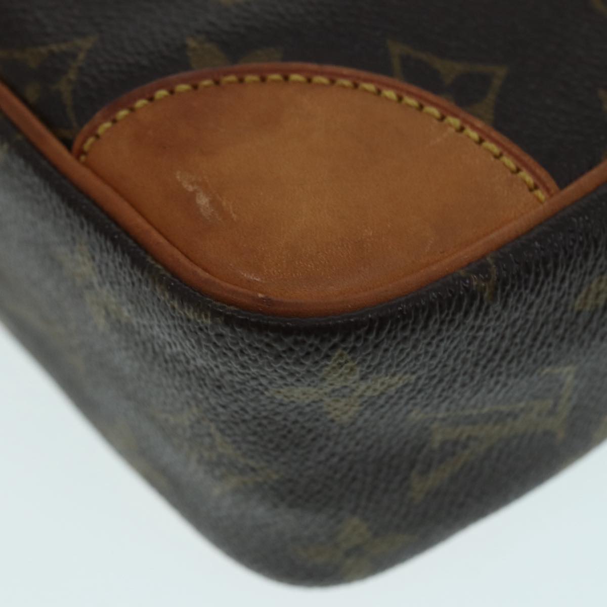 LOUIS VUITTON Monogram Compiegne 28 Clutch Bag M51845 LV 86121