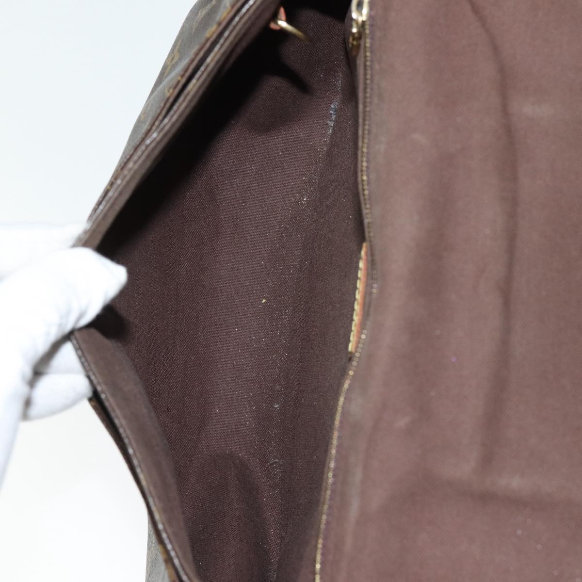 LOUIS VUITTON Monogram Menilmontant PM Shoulder Bag M40474 LV 86123