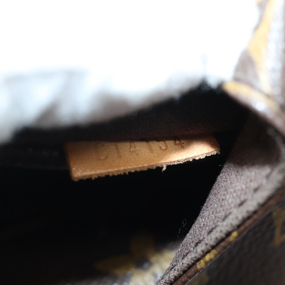 LOUIS VUITTON Monogram Menilmontant PM Shoulder Bag M40474 LV 86123