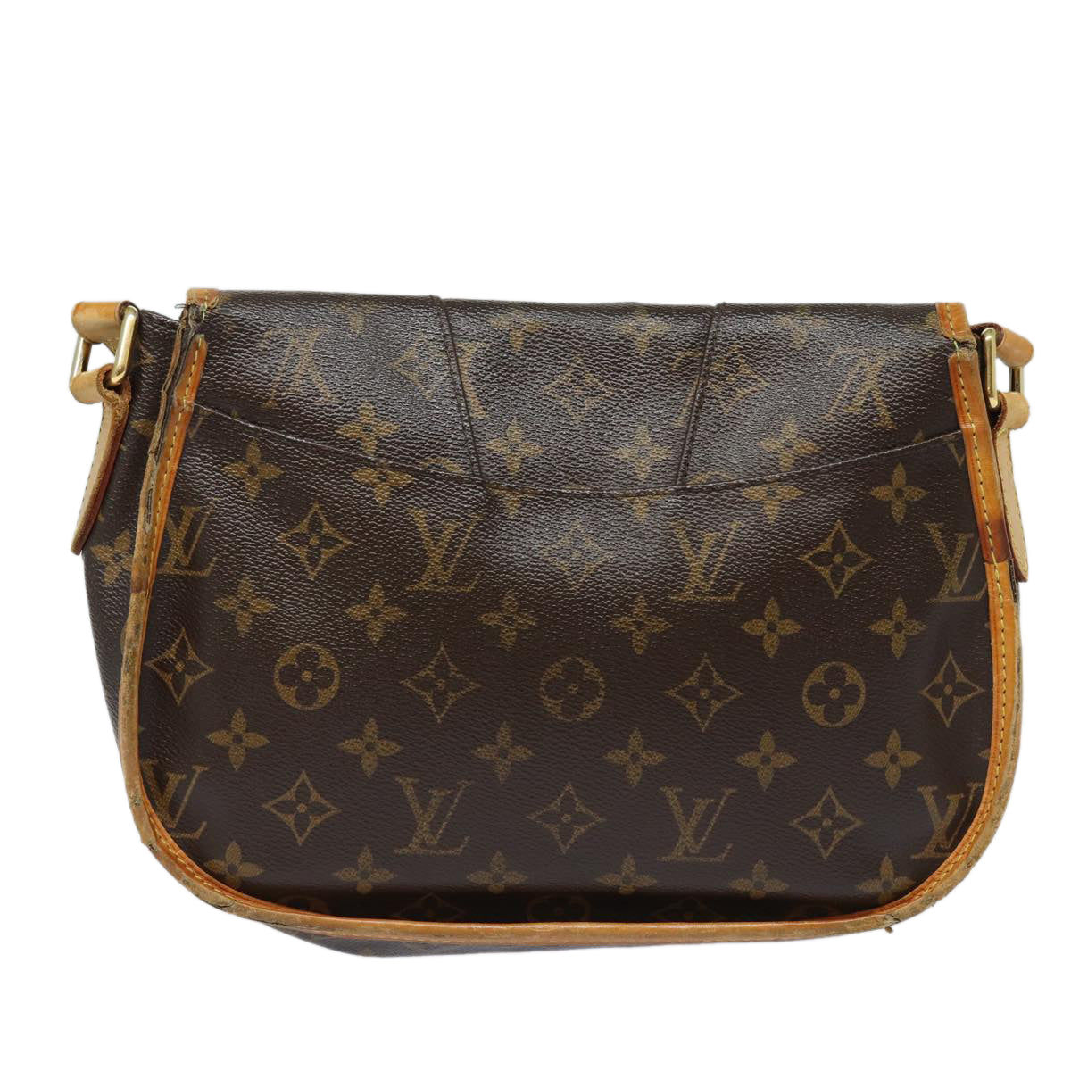 LOUIS VUITTON Monogram Menilmontant PM Shoulder Bag M40474 LV 86123