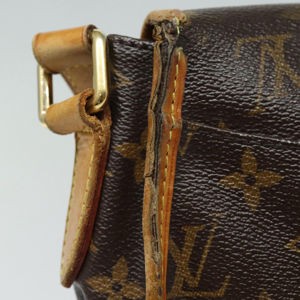 LOUIS VUITTON Monogram Menilmontant PM Shoulder Bag M40474 LV 86123