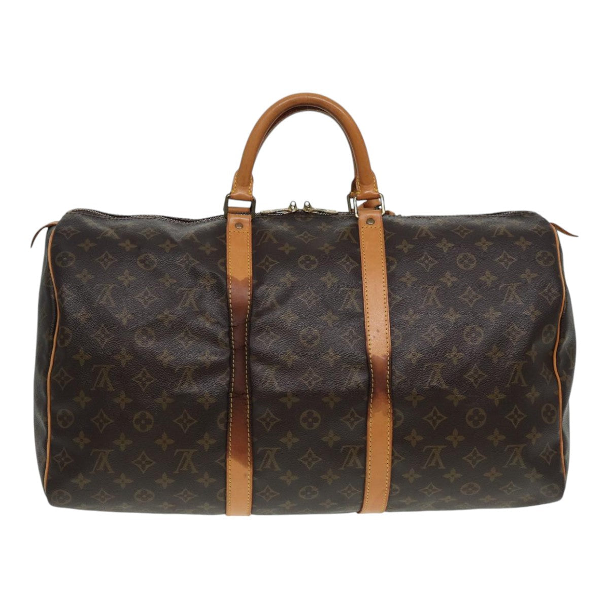LOUIS VUITTON Monogram Keepall 50 Boston Bag M41426 LV 86131