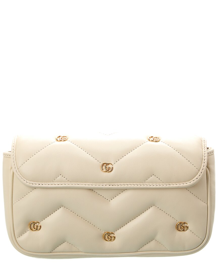 Luxury Gucci Trending 2025 GG Marmont Mini Leather Shoulder Bag