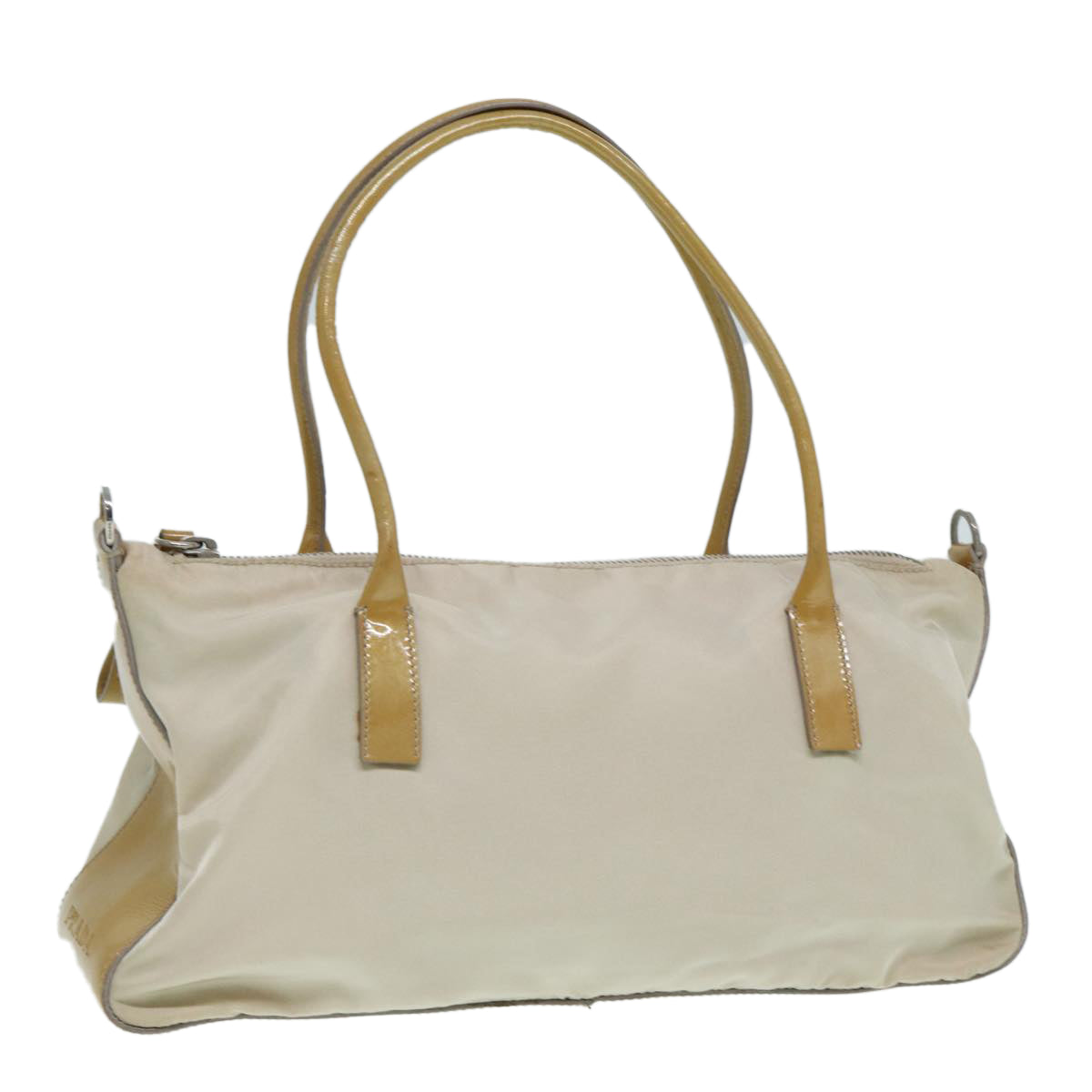 Luxury Prada Hand Bag Nylon Beige  86148