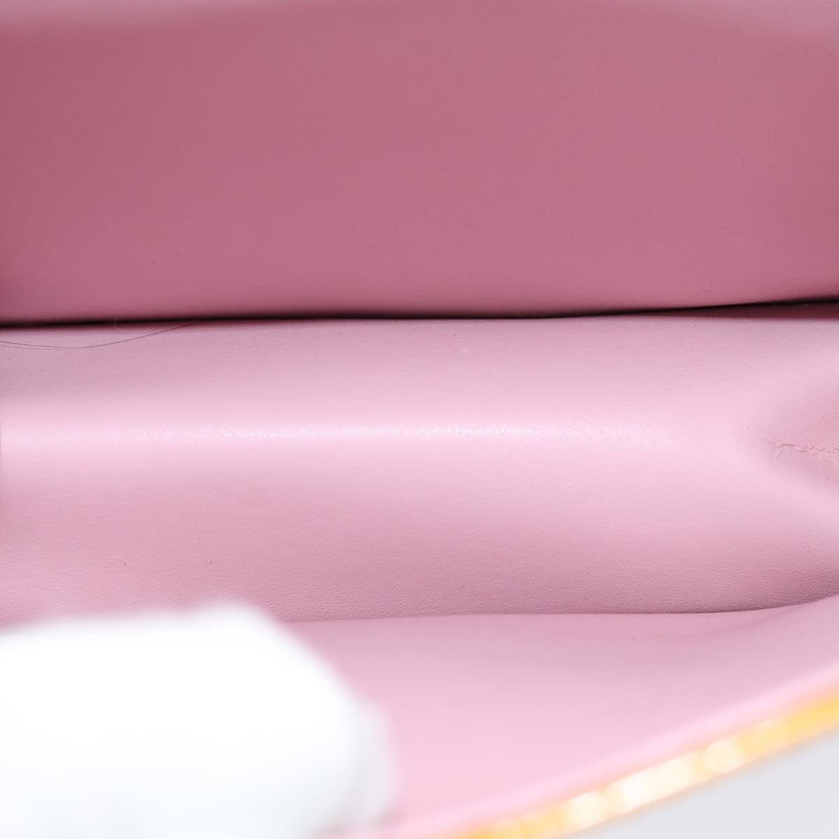 LOUIS VUITTON Vernis Spring Street Hand Bag Marshmallow Pink M91033 86224