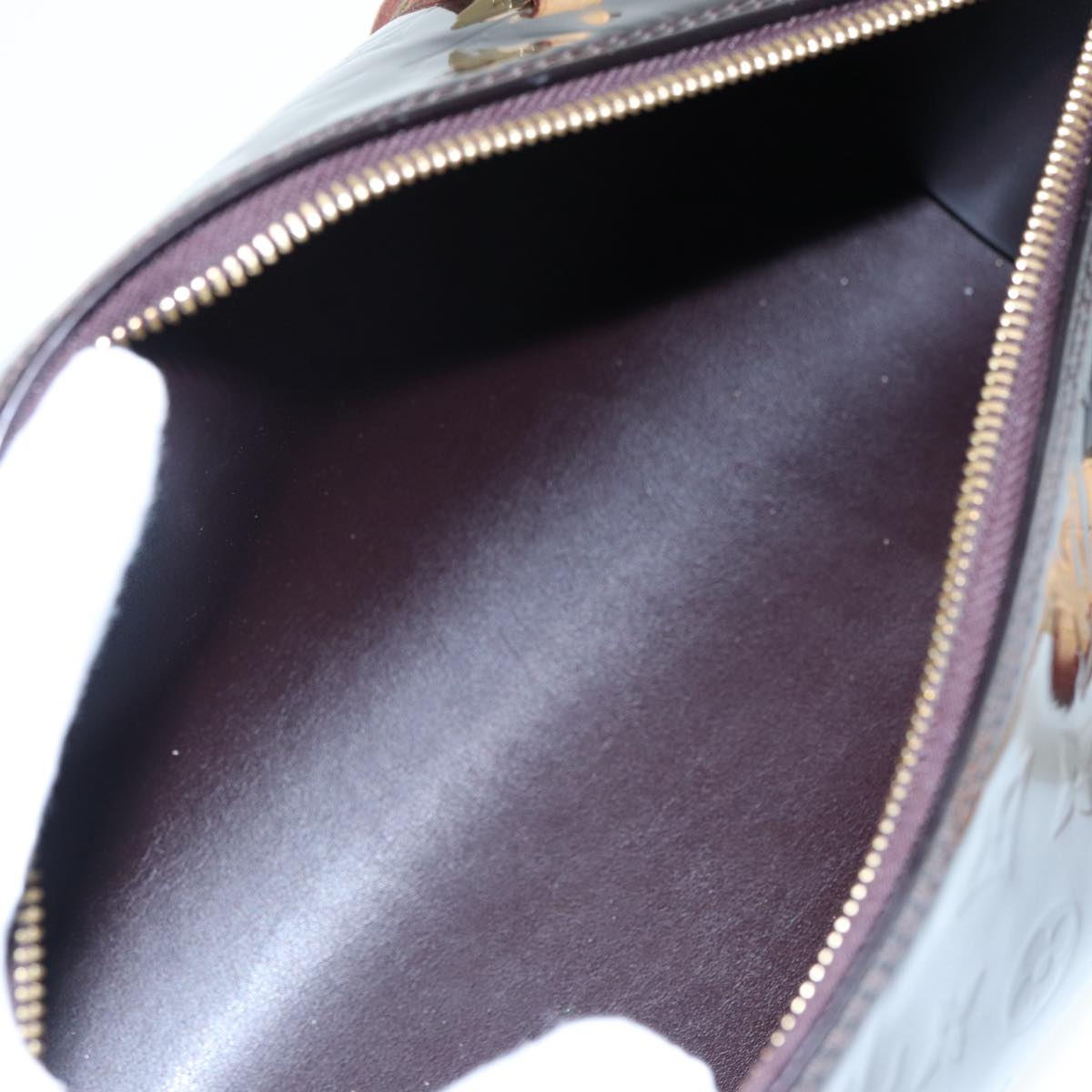 LOUIS VUITTON Monogram Vernis Bedford Hand Bag Amarante M91996 LV 86264