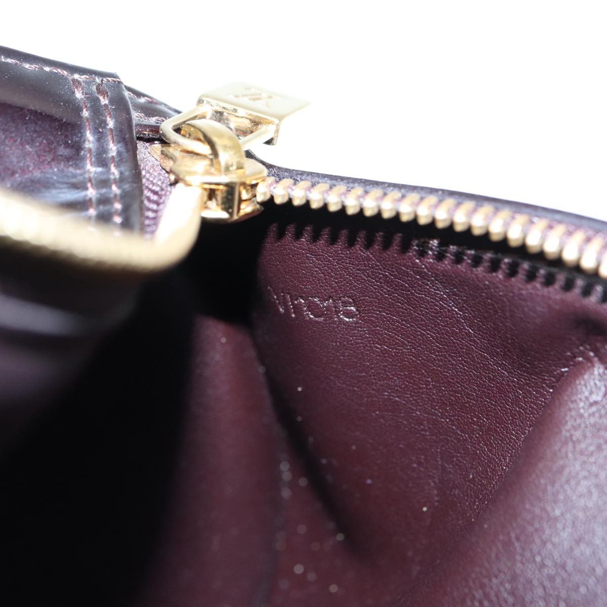 LOUIS VUITTON Monogram Vernis Bedford Hand Bag Amarante M91996 LV 86264