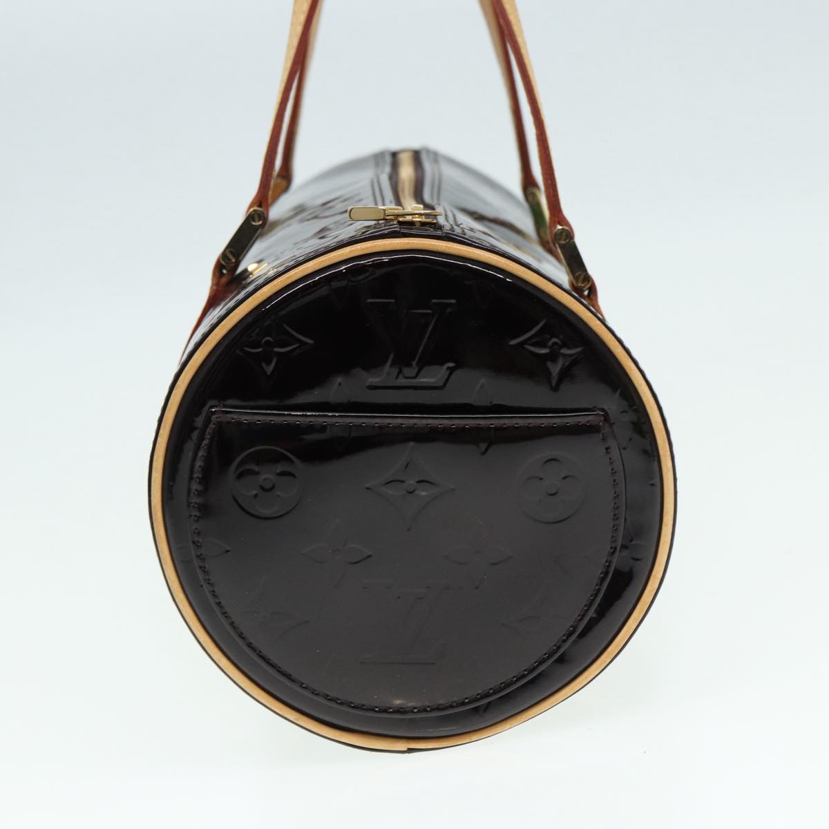 LOUIS VUITTON Monogram Vernis Bedford Hand Bag Amarante M91996 LV 86264