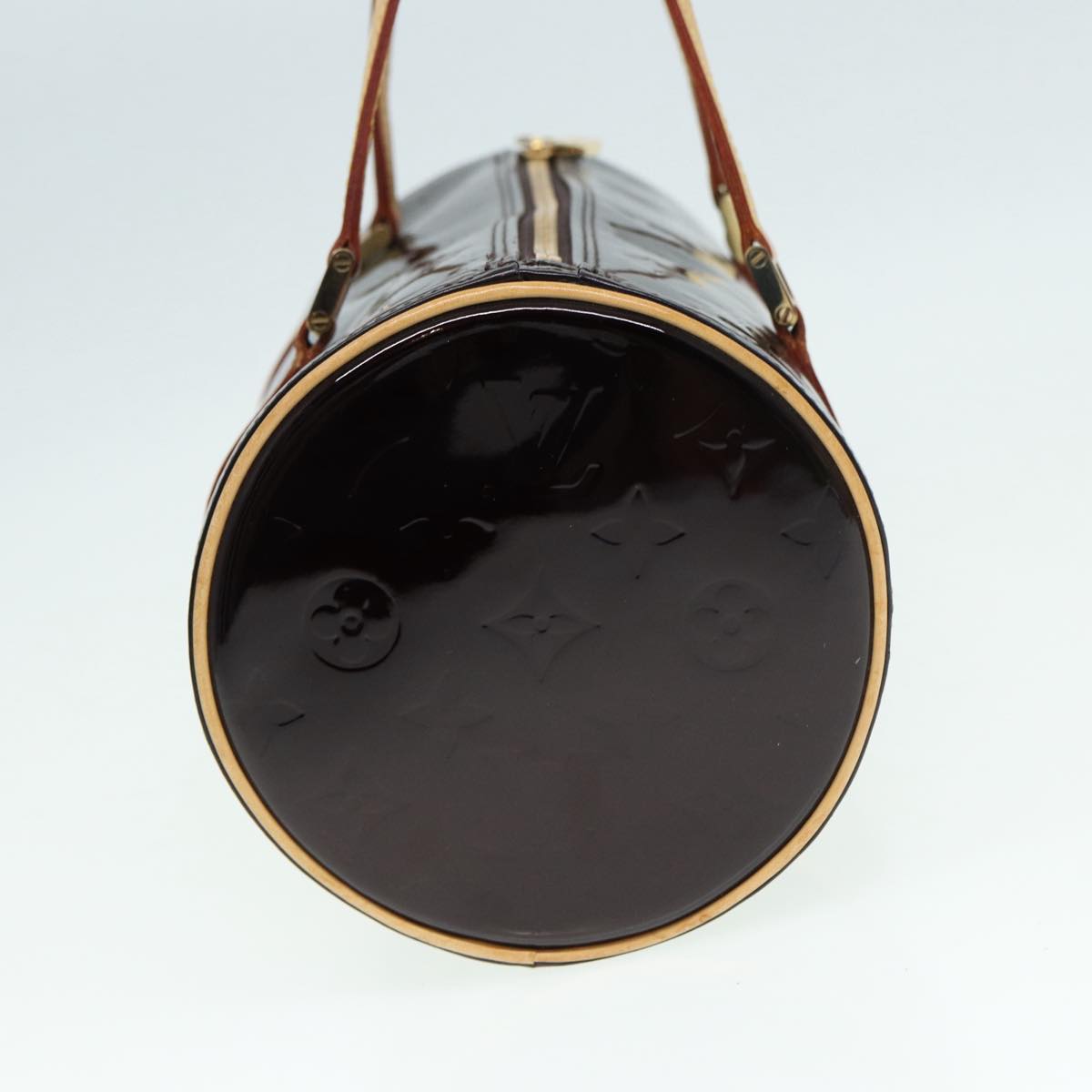 LOUIS VUITTON Monogram Vernis Bedford Hand Bag Amarante M91996 LV 86264