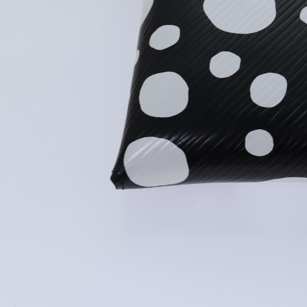 LOUIS VUITTON Epi Yayoi Kusama Pochette Kirigami Pouch Black M81959 86284S