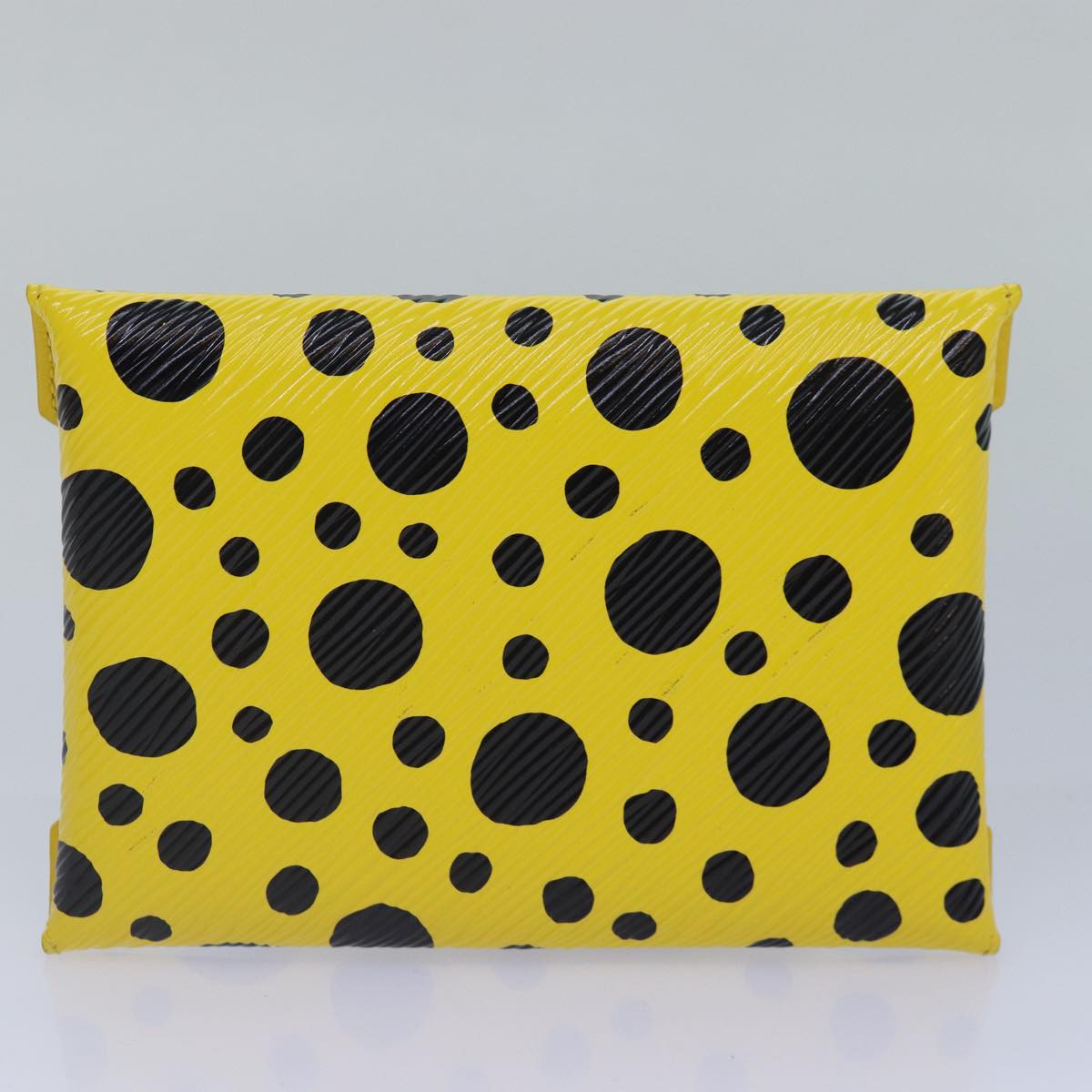 LOUIS VUITTON Epi Yayoi Kusama Pochette Kirigami Pouch Black M81959 86284S