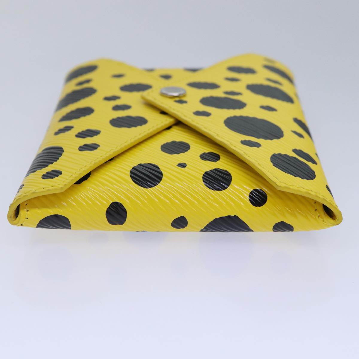 LOUIS VUITTON Epi Yayoi Kusama Pochette Kirigami Pouch Black M81959 86284S