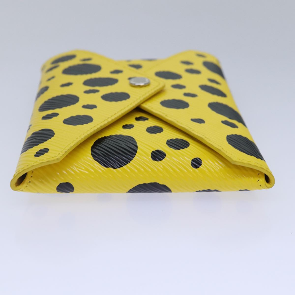 LOUIS VUITTON Epi Yayoi Kusama Pochette Kirigami Pouch Black M81959 86284S