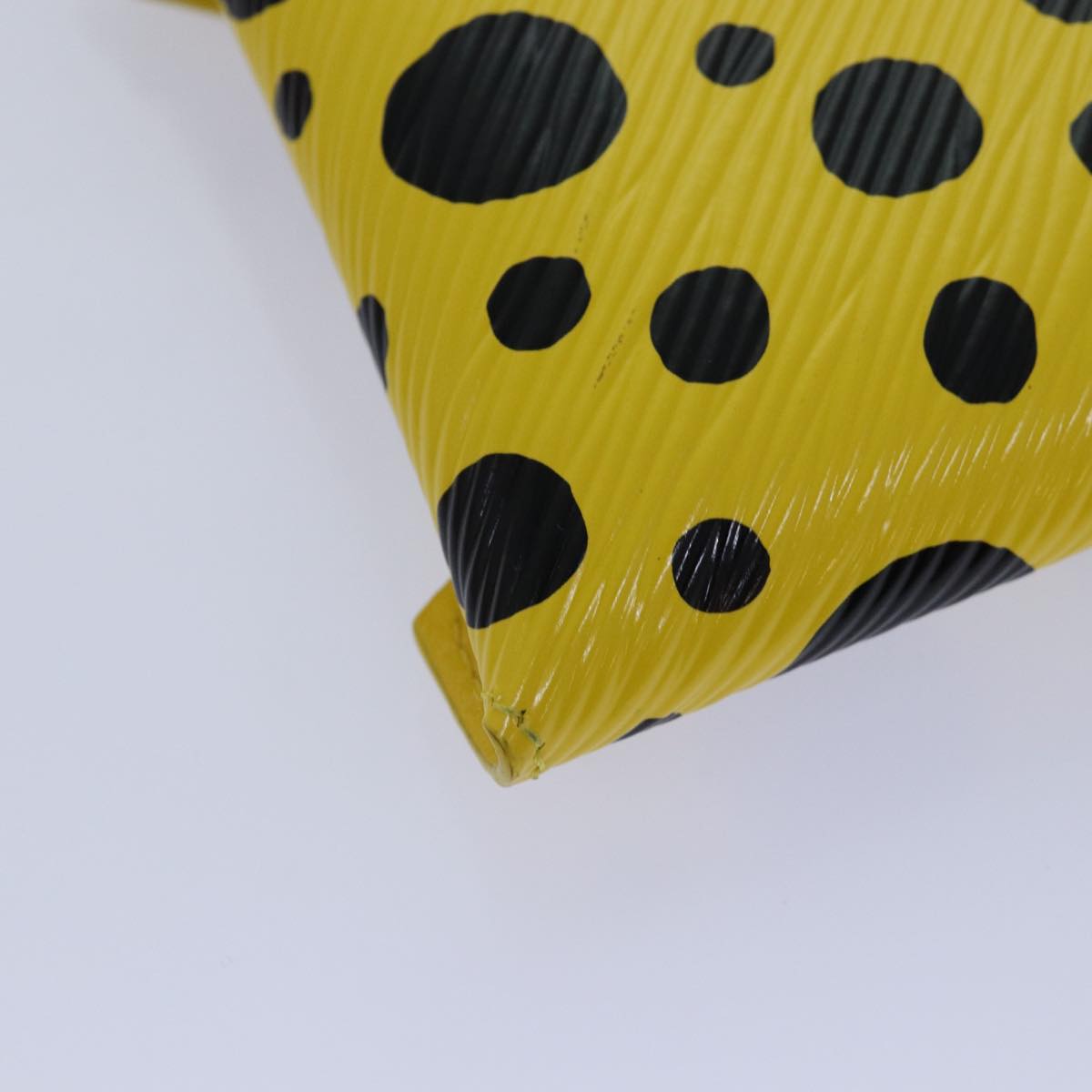 LOUIS VUITTON Epi Yayoi Kusama Pochette Kirigami Pouch Black M81959 86284S
