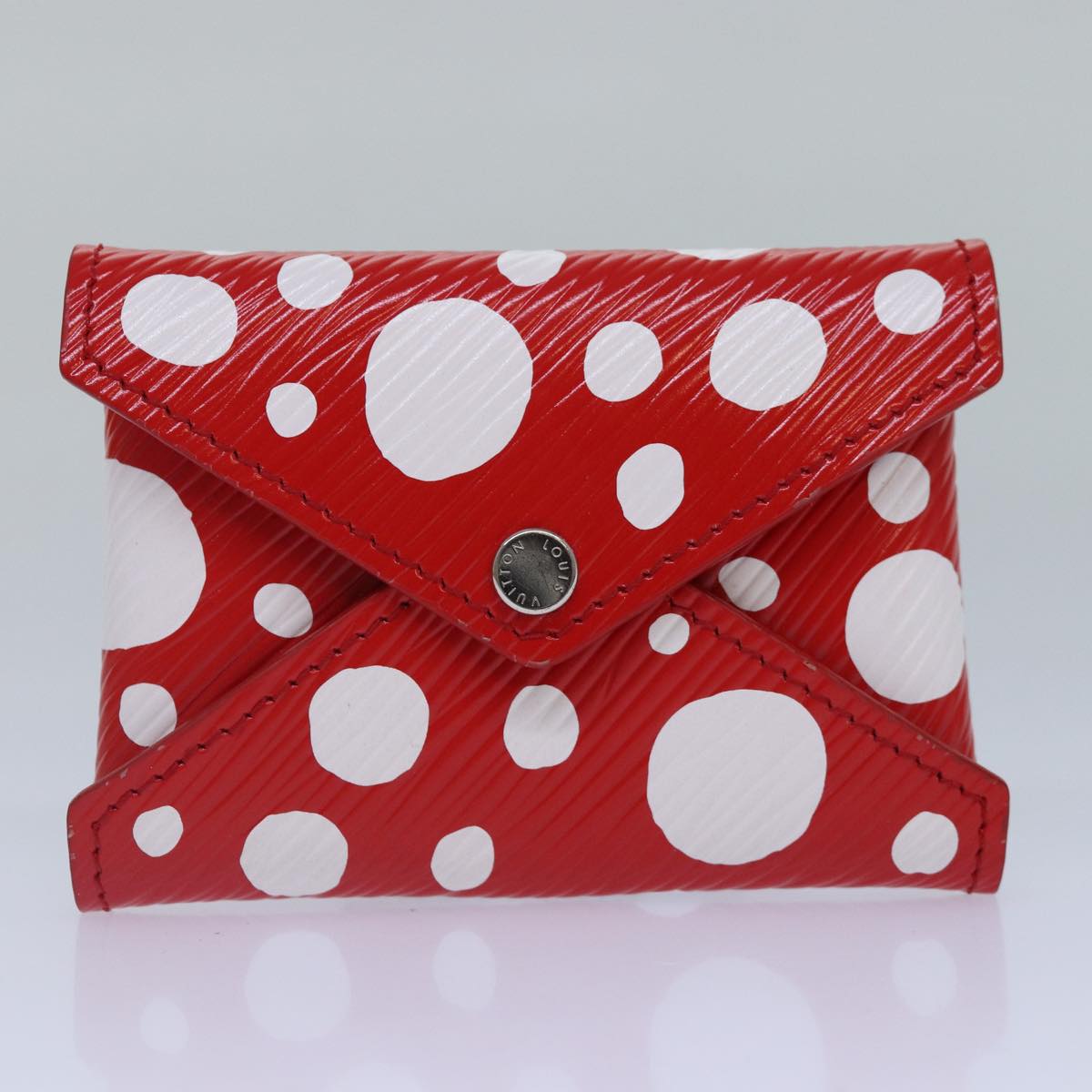 LOUIS VUITTON Epi Yayoi Kusama Pochette Kirigami Pouch Black M81959 86284S