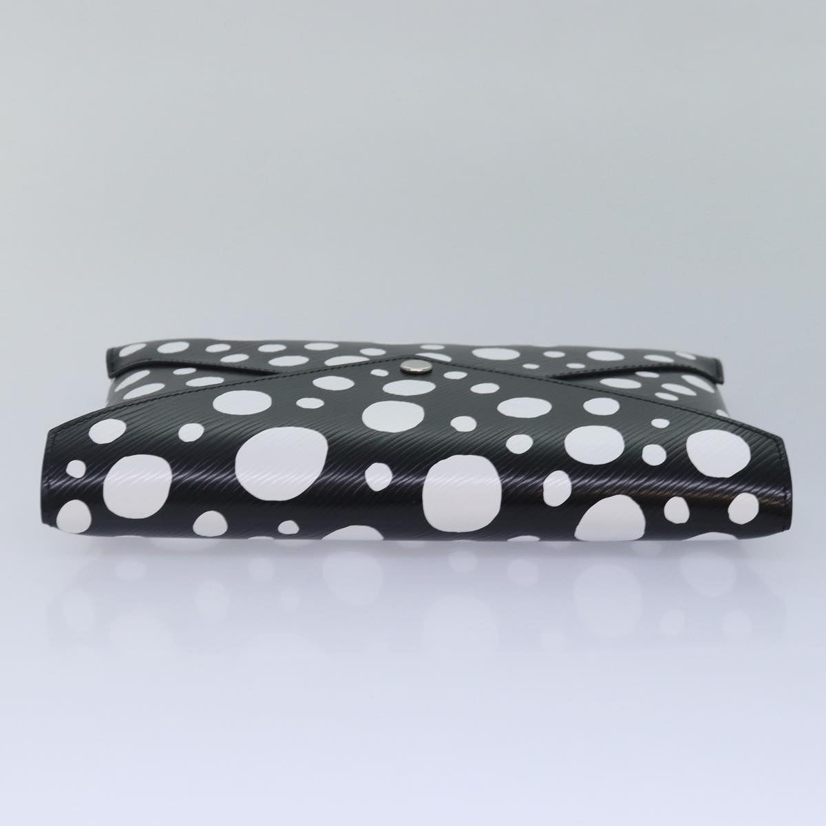 LOUIS VUITTON Epi Yayoi Kusama Pochette Kirigami Pouch Black M81959 86284S