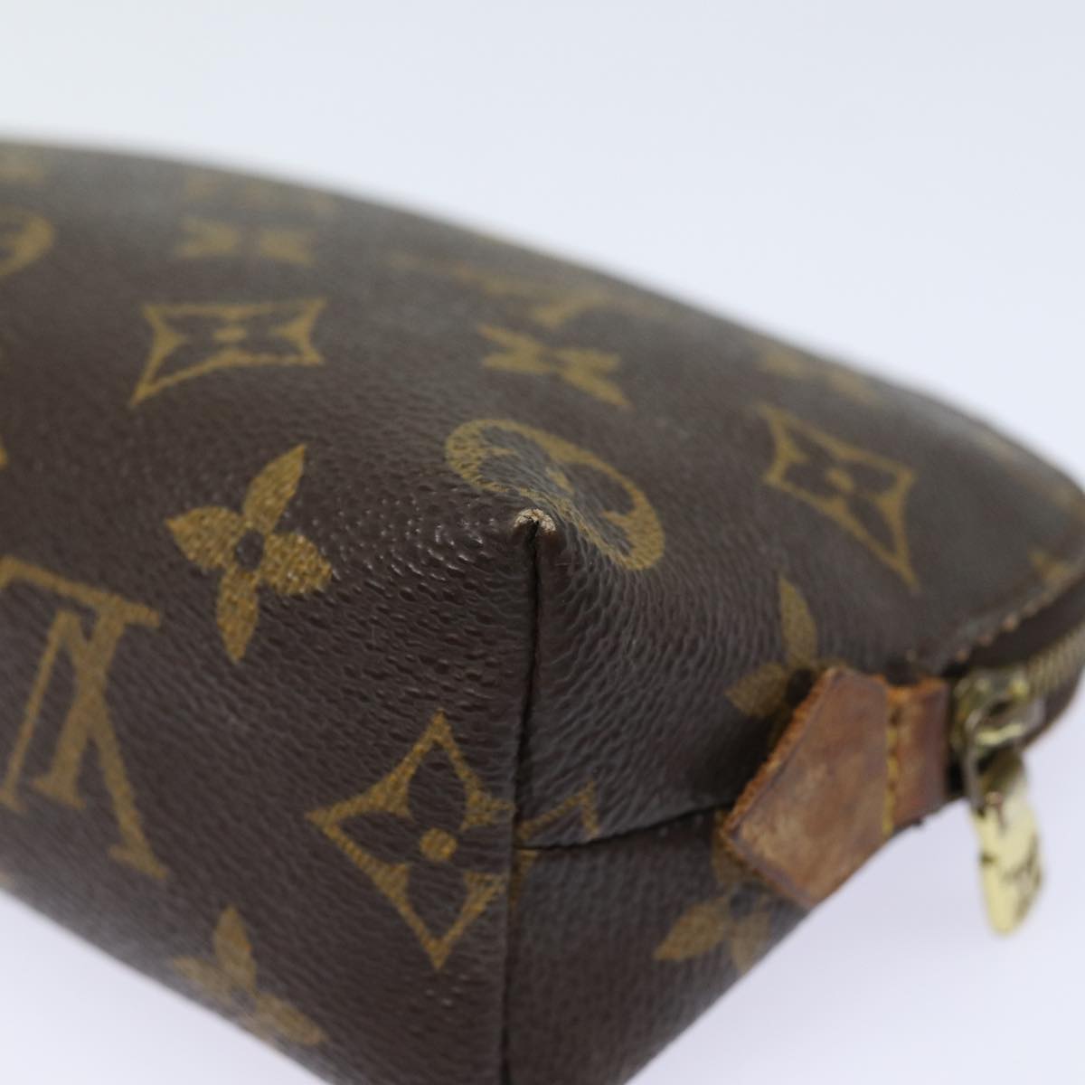 LOUIS VUITTON Monogram Pochette Cosmetic PM Cosmetic Pouch M47515 LV 86286