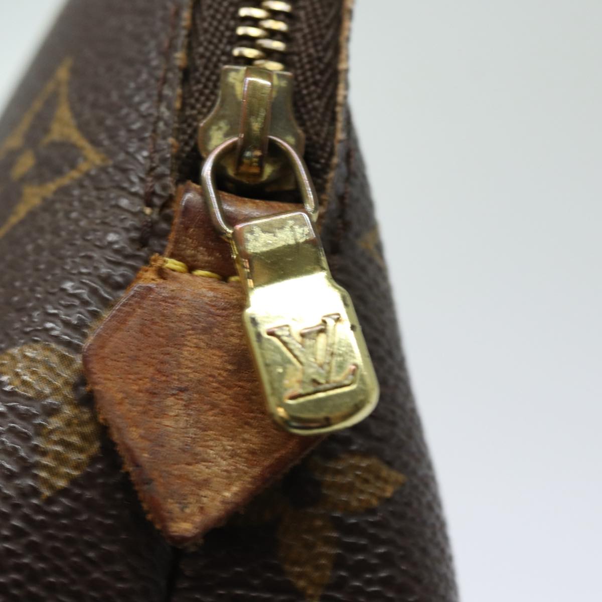 LOUIS VUITTON Monogram Pochette Cosmetic PM Cosmetic Pouch M47515 LV 86286