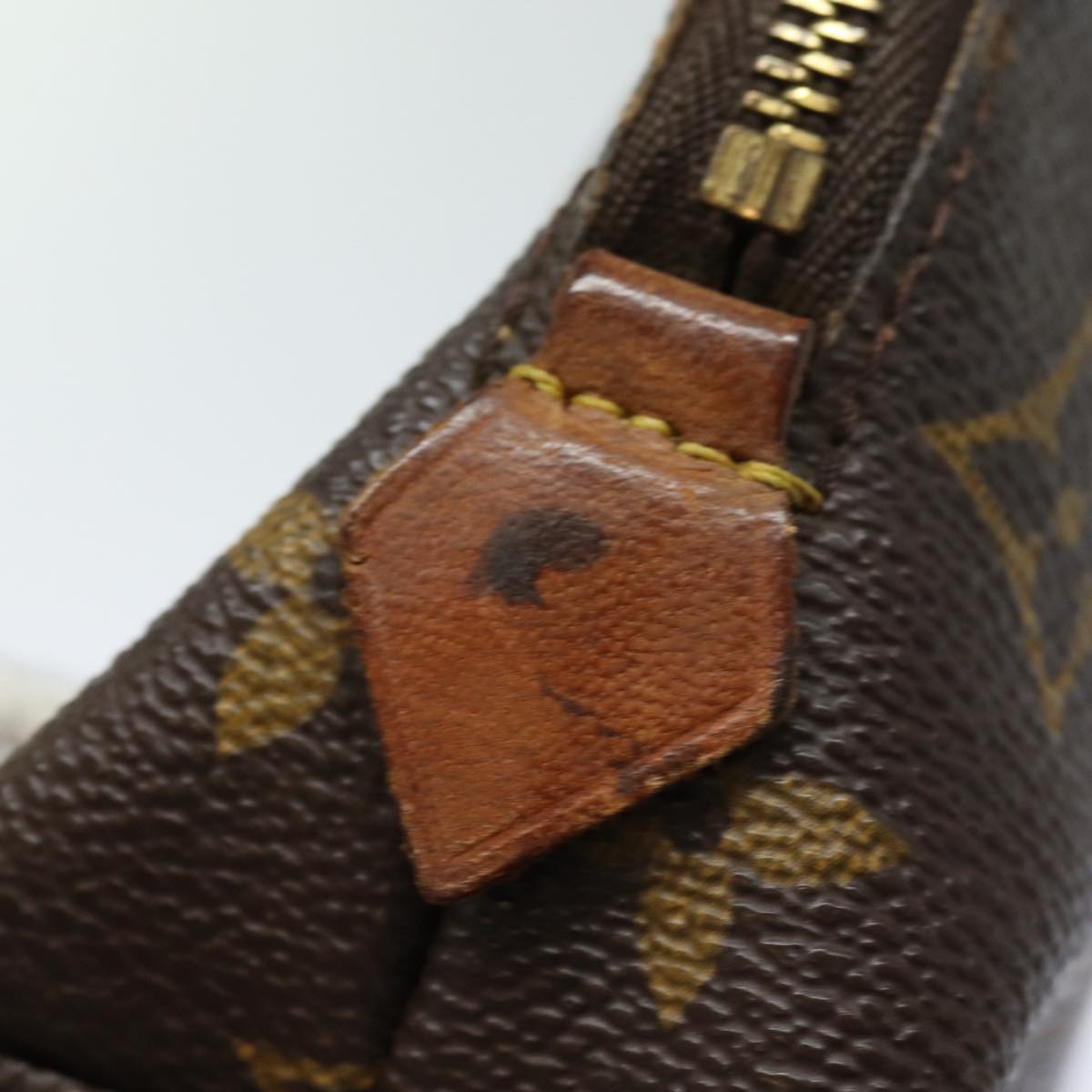 LOUIS VUITTON Monogram Pochette Cosmetic PM Cosmetic Pouch M47515 LV 86286