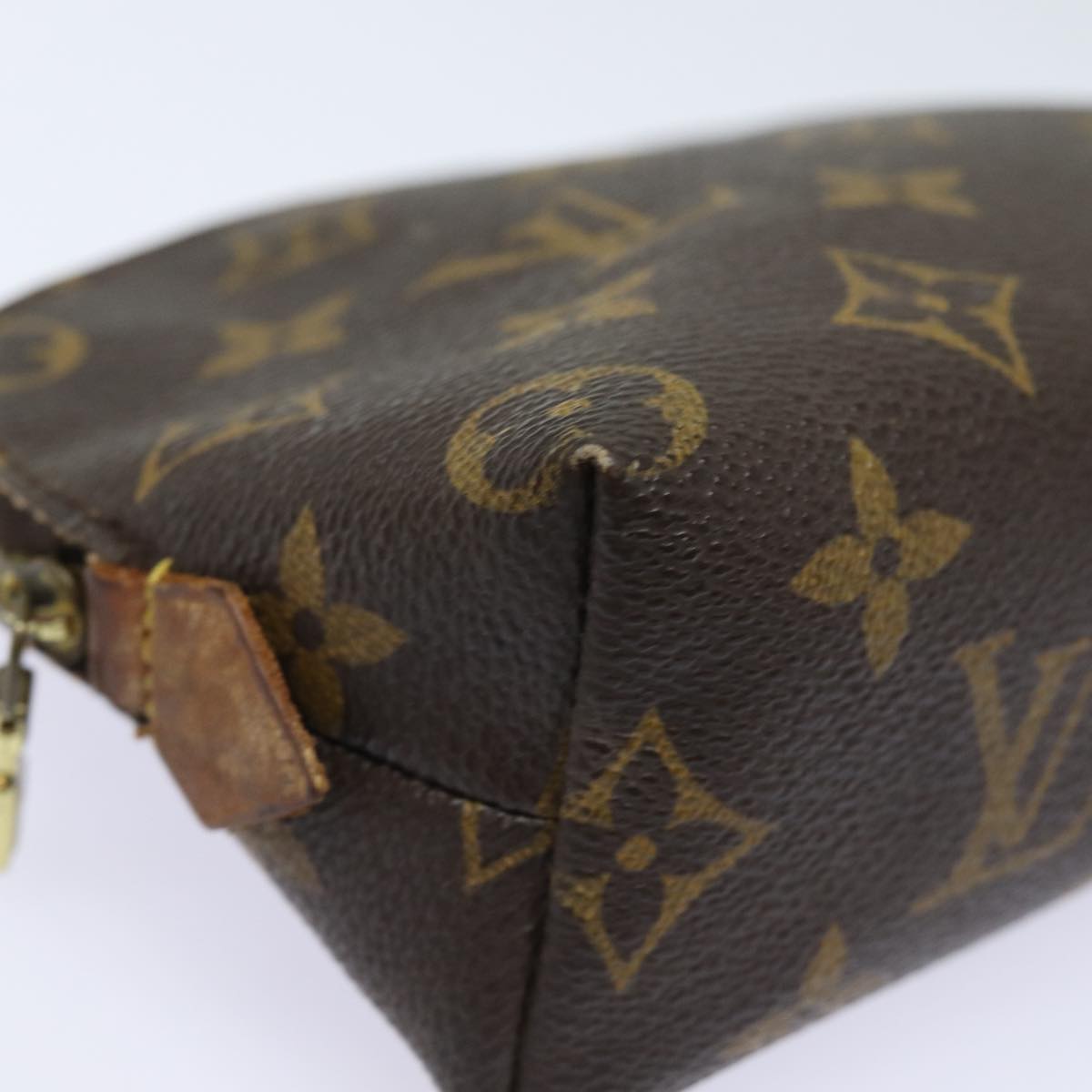 LOUIS VUITTON Monogram Pochette Cosmetic PM Cosmetic Pouch M47515 LV 86286