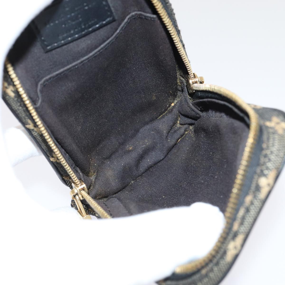 LOUIS VUITTON Monogram Mini Camera Case Housse Digital Black M92066 86293